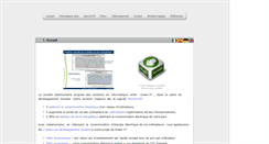 Desktop Screenshot of gaiahumaine.fr