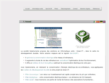 Tablet Screenshot of gaiahumaine.fr